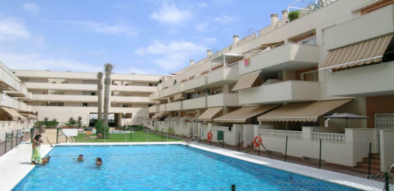 Roquetas Beach House Apartamento Fresco Con Piscina Roquetas de Mar Exterior photo